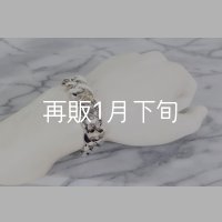 スムースチェーンブレス ｜K18ミニフェザー｜ 