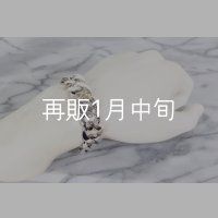 スムースチェーンブレス ｜K18ミニフェザー｜ 