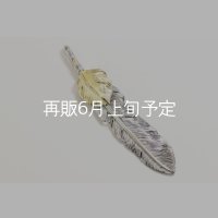 千年フェザー(LL1)  K18YGハートフェザー 