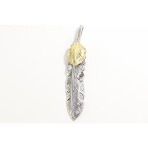 画像3: 千年フェザー(LL1)  K18YGハートフェザー 