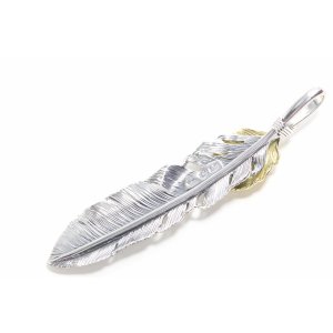 画像6: 千年フェザー(LL1)  K18YGハートフェザー 