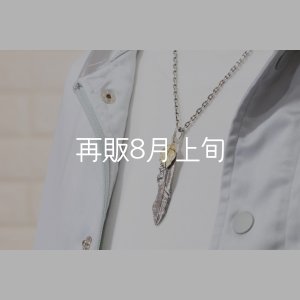 画像7:  千年フェザー (LL2_K18YGハートフェザー) ペンダント『チェーン50cm』 