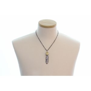 画像6: 千年フェザー (XL2_K18YGハートフェザー) ペンダント『チェーン50cm』 