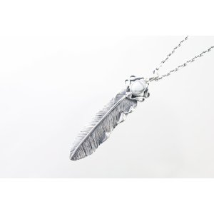 画像3: 千年フェザー(L1)マグネサイト  ペンダント  ■衣装協力  ■雑誌掲載 