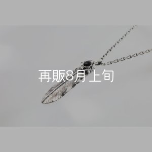 画像3: 千年フェザー(L1オニキス) ペンダント 『チェーン50cm』 