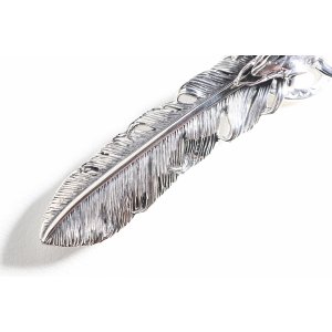 画像7:  千年フェザー (LL1buffスカル×メディスン) ペンダント『チェーン50cm』