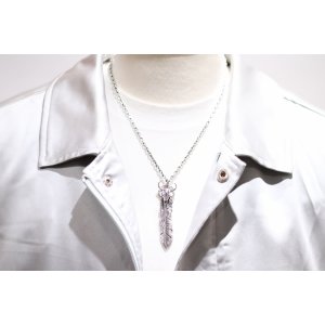 画像8:  千年フェザー (LL1buffスカル×メディスン) ペンダント『チェーン50cm』