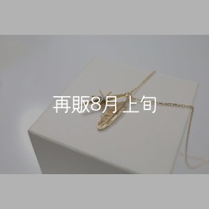 画像2: SUNジュエル × フェザーネックレス ｜K10YG × ダイヤモンド｜ 