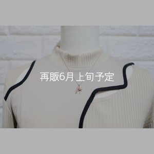 画像3: SUNジュエル × フェザーネックレス ｜K10PG × ダイヤモンド｜ 