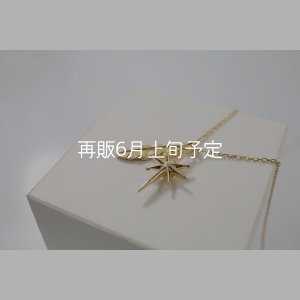 画像2: SUNジュエル × フェザーネックレス ｜K18YG × ダイヤモンド｜ 