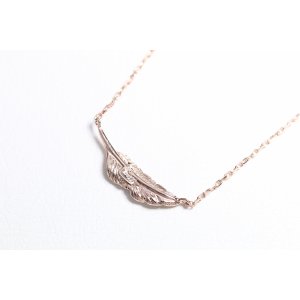 画像4: ミニマムフェザーネックレス ｜K10PG｜  ■雑誌掲載 