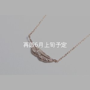 画像4: ミニマムフェザーネックレス ｜K10PG｜  ■雑誌掲載 