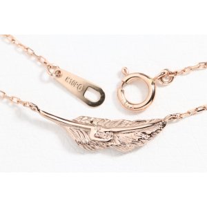 画像5: ミニマムフェザーネックレス ｜K10PG｜  ■雑誌掲載 