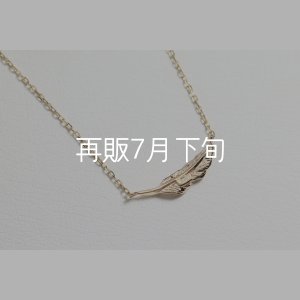 画像4: ミニマムフェザーネックレス ｜K10YG｜ 