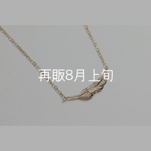 画像4: ミニマムフェザーネックレス ｜K10YG｜ 