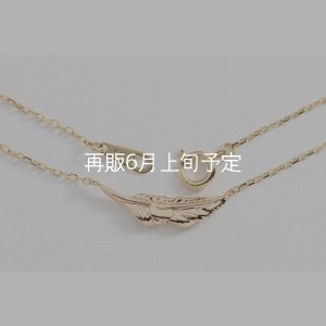 画像5: ミニマムフェザーネックレス ｜K10YG｜ 