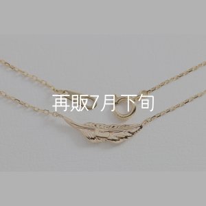 画像5: ミニマムフェザーネックレス ｜K10YG｜ 