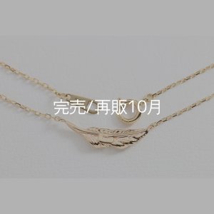 画像5: ミニマムフェザーネックレス ｜K10YG｜ 