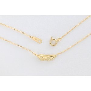 画像5: ミニマムフェザーネックレス ｜K18YG｜ 