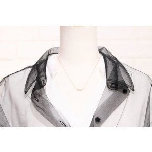 画像8: ミニマムフェザーネックレス ｜K18YG｜ 