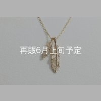 Wフェザーネックレス(マイクロ) ｜K10YG｜ 