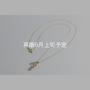 画像4: Wフェザーネックレス(マイクロ) ｜K10YG｜ 