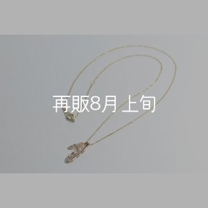 画像4: Wフェザーネックレス(マイクロ) ｜K10YG｜ 