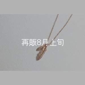 画像3: Wフェザーネックレス(マイクロ) ｜K10PG｜ 