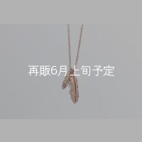 Wフェザーネックレス(マイクロ) ｜K10PG｜ 