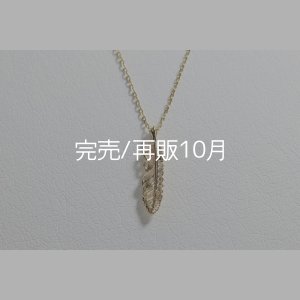 画像2: マイクロフェザーネックレス ｜K10YG｜ 