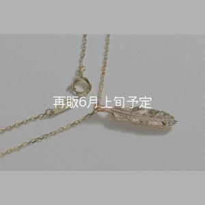 画像4: マイクロフェザーネックレス ｜K10YG｜ 