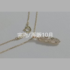 画像4: マイクロフェザーネックレス ｜K10YG｜ 