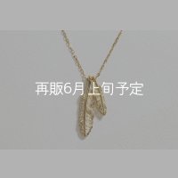 Wフェザーネックレス(マイクロ) ｜K18YG｜ 