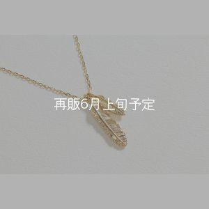 画像2: Wフェザーネックレス(マイクロ) ｜K18YG｜ 
