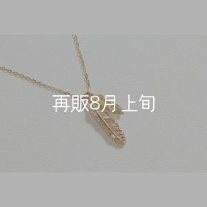 画像2: Wフェザーネックレス(マイクロ) ｜K18YG｜ 