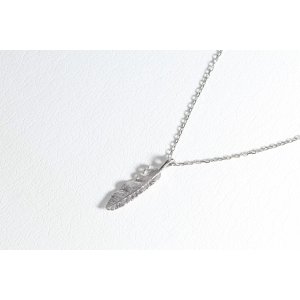 画像3: マイクロフェザーネックレス ｜Pt900｜ 