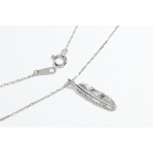 画像4: マイクロフェザーネックレス ｜Pt900｜ 