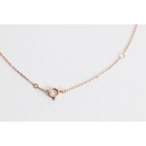 画像6: マイクロフェザーネックレス ｜K10PG｜ 