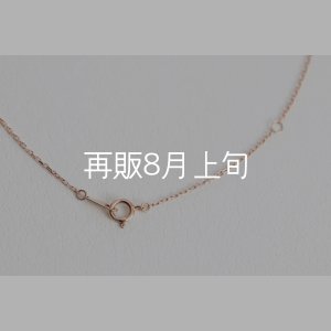 画像6: マイクロフェザーネックレス ｜K10PG｜ 