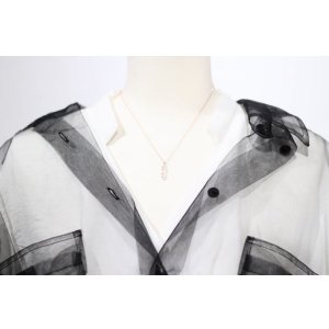 画像8: マイクロフェザーネックレス ｜K10PG｜ 