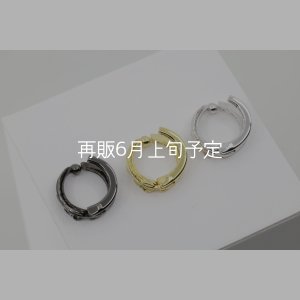 画像1: フェザーイヤーカフ  [2way] 
