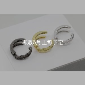 画像2: フェザーイヤーカフ  [2way] 