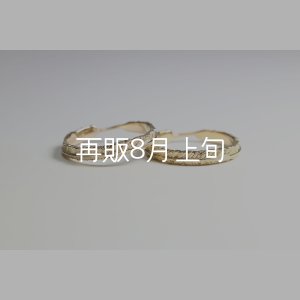 画像1: フェザーリング(3mm) [ペア] ｜K10YG / K18YG｜ 