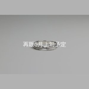 画像3: フェザーリング(3mm) [ペア] ｜Pt900 / K18WG｜ 