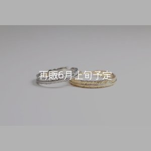 画像1: フェザーリング(3mm) [ペア] ｜Pt900 / K18YG｜ 