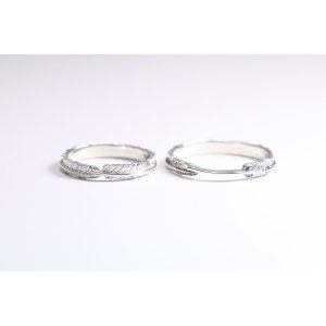 画像3: フェザーリング(3mm) [ペア] 