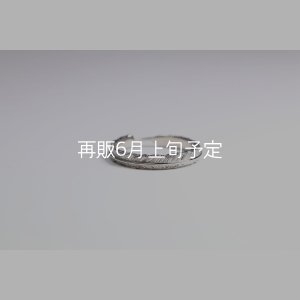 画像6: フェザーリング(3mm) [ペア] ｜Pt900 / K18WG｜ 