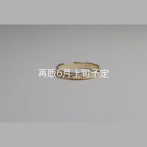 画像7: フェザーリング(3mm) [ペア] ｜Pt900 / K18YG｜ 