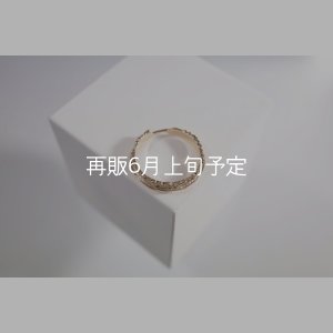 画像1: フェザーリング(4mm) ｜K10YG｜ 