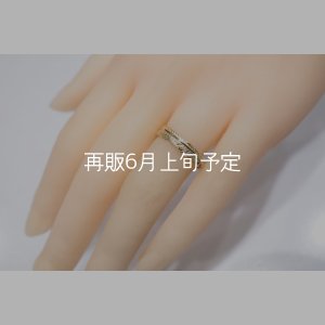 画像6: フェザーリング(4mm) ｜K18YG｜ 